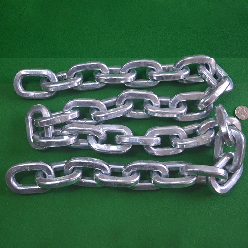 14mm方形合金钢链（环保镀锌）