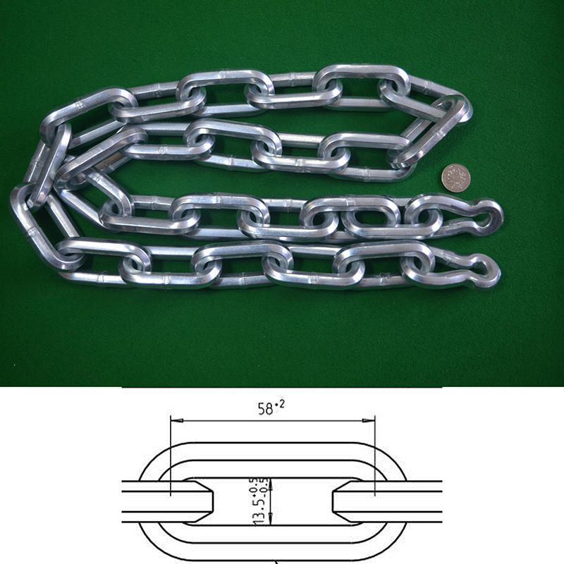 10mm六角合金钢链条（环保镀锌）